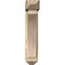 Ekena Millwork Thorton Arts and Crafts Rough Sawn Bracket w/ Offset Brace, Douglas Fir, 6"W x 18"D x 30"H BKT0604X18X30THR03RDF - alternate 2
